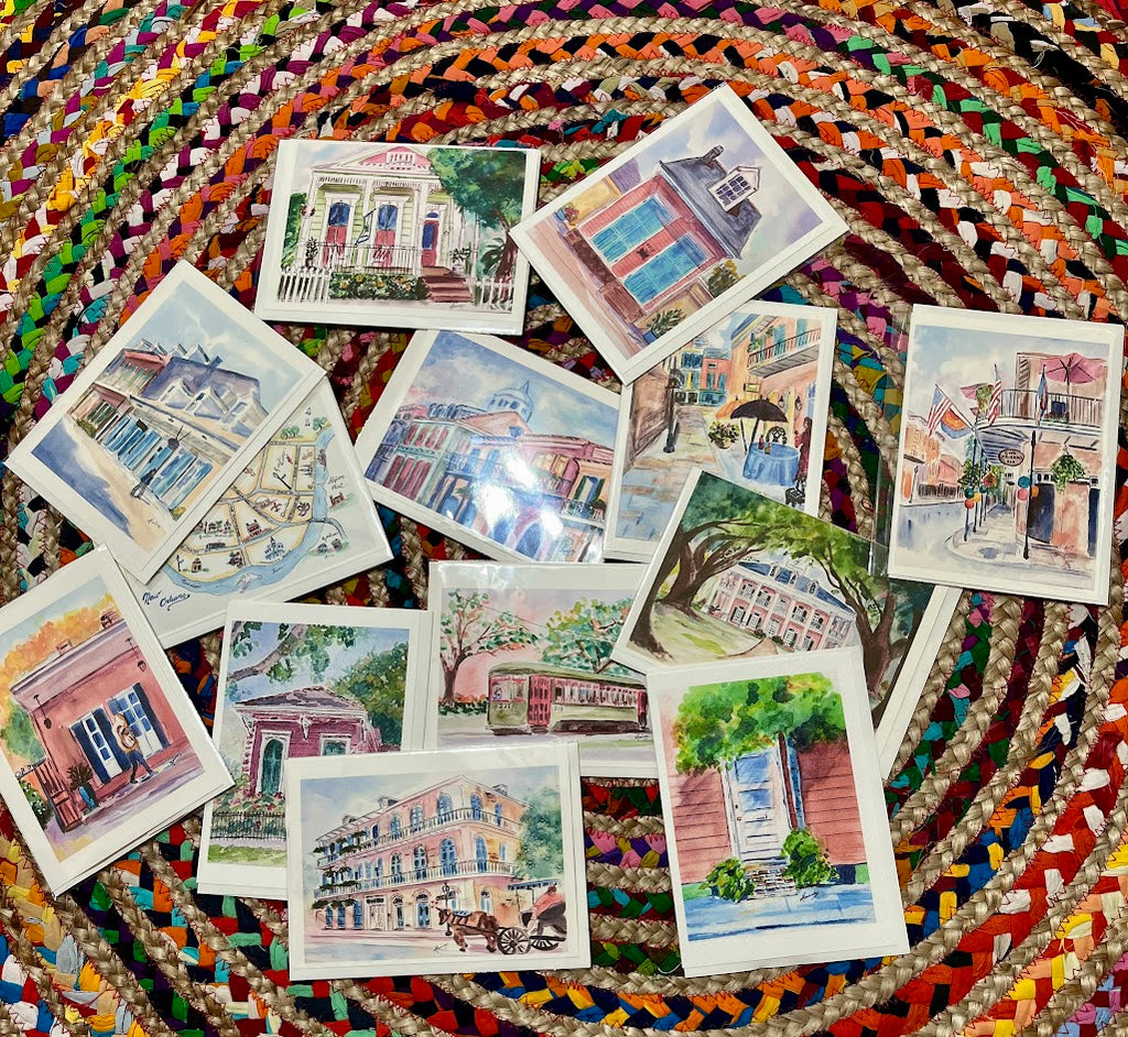 5x7 New Orleans cards