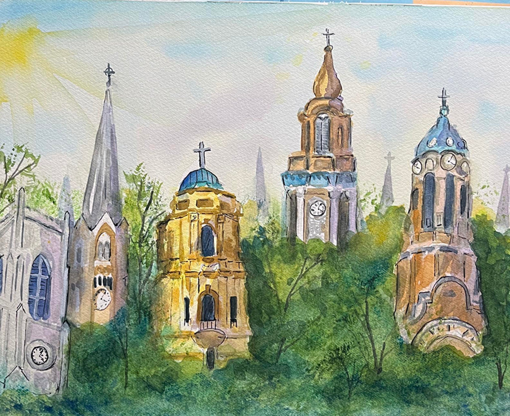 Steeples of New Orleans - Original